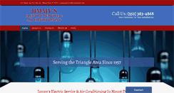 Desktop Screenshot of jimmyselectricandac.com